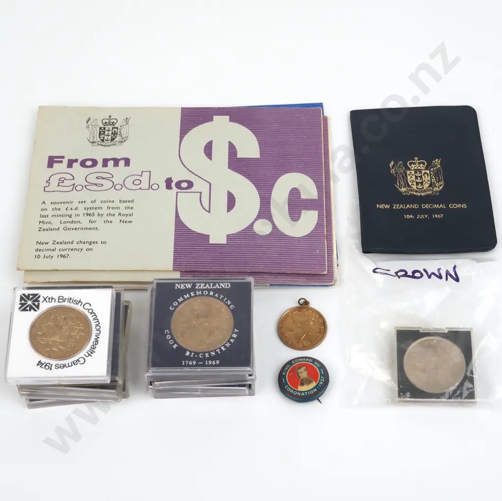 Assorted New Zealand UNC Coins & Sets  Image 1++
