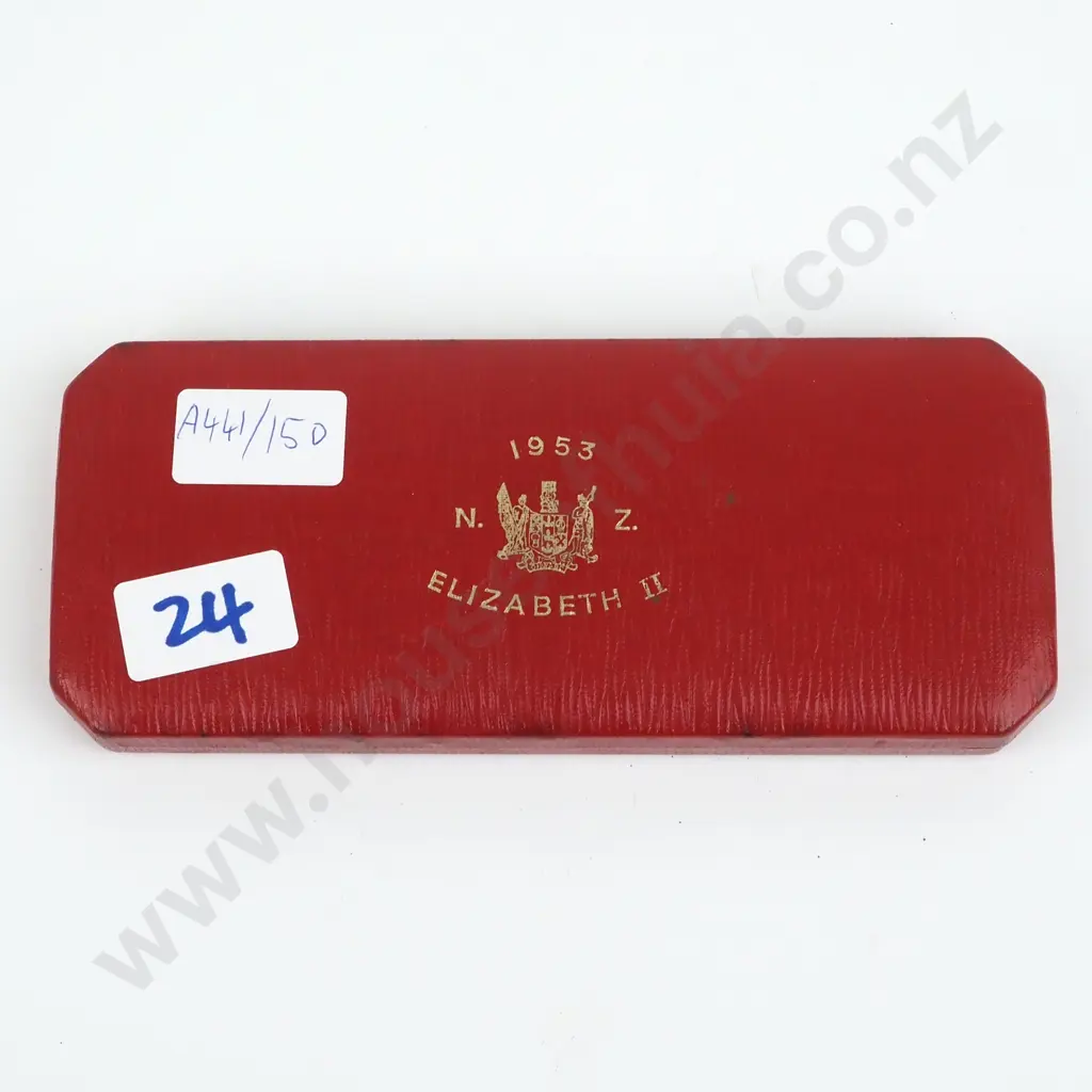 1953 New Zealand Proof Set - Nice Toning  Image 1++