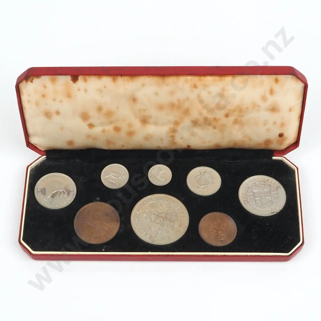 1953 New Zealand Proof Set - Nice Toning  Image 1++