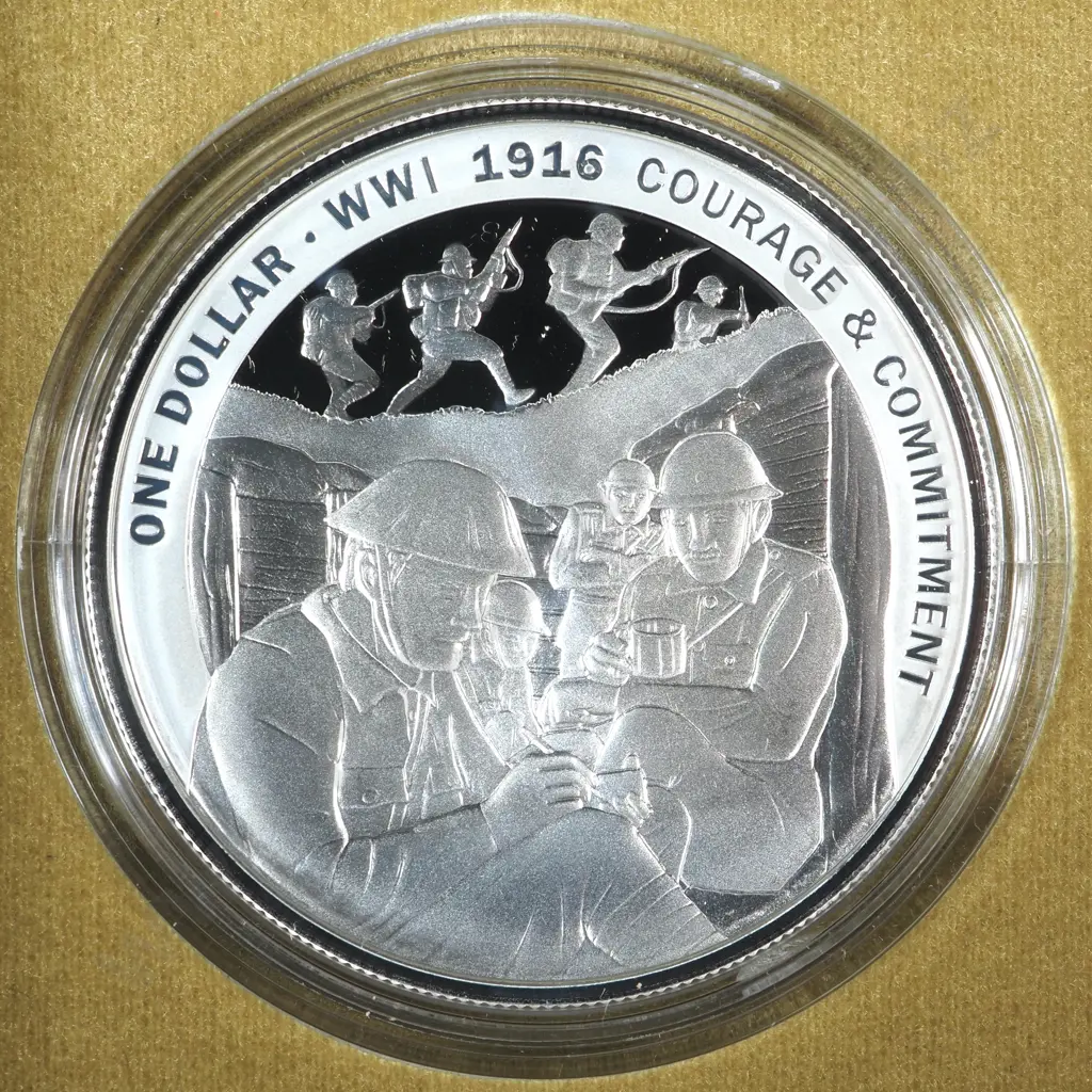 1916-2016 Silver Proof Coin  Image 1++