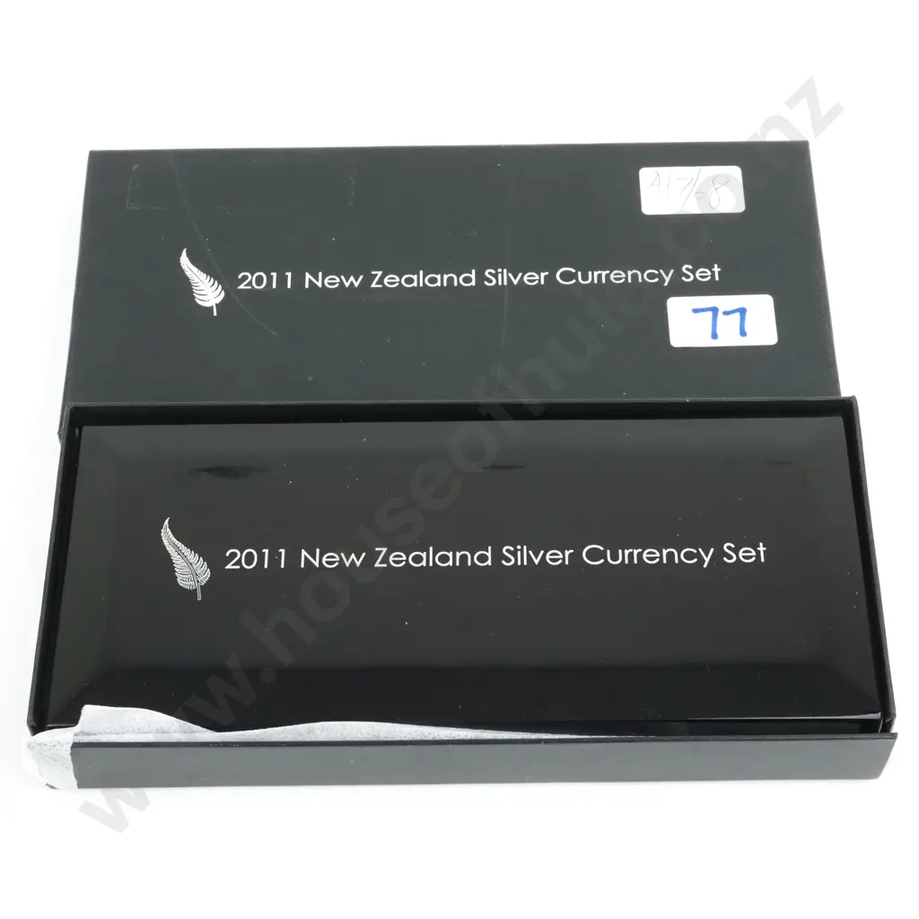 2011 New Zealand Silver Currency Set  Image 1++