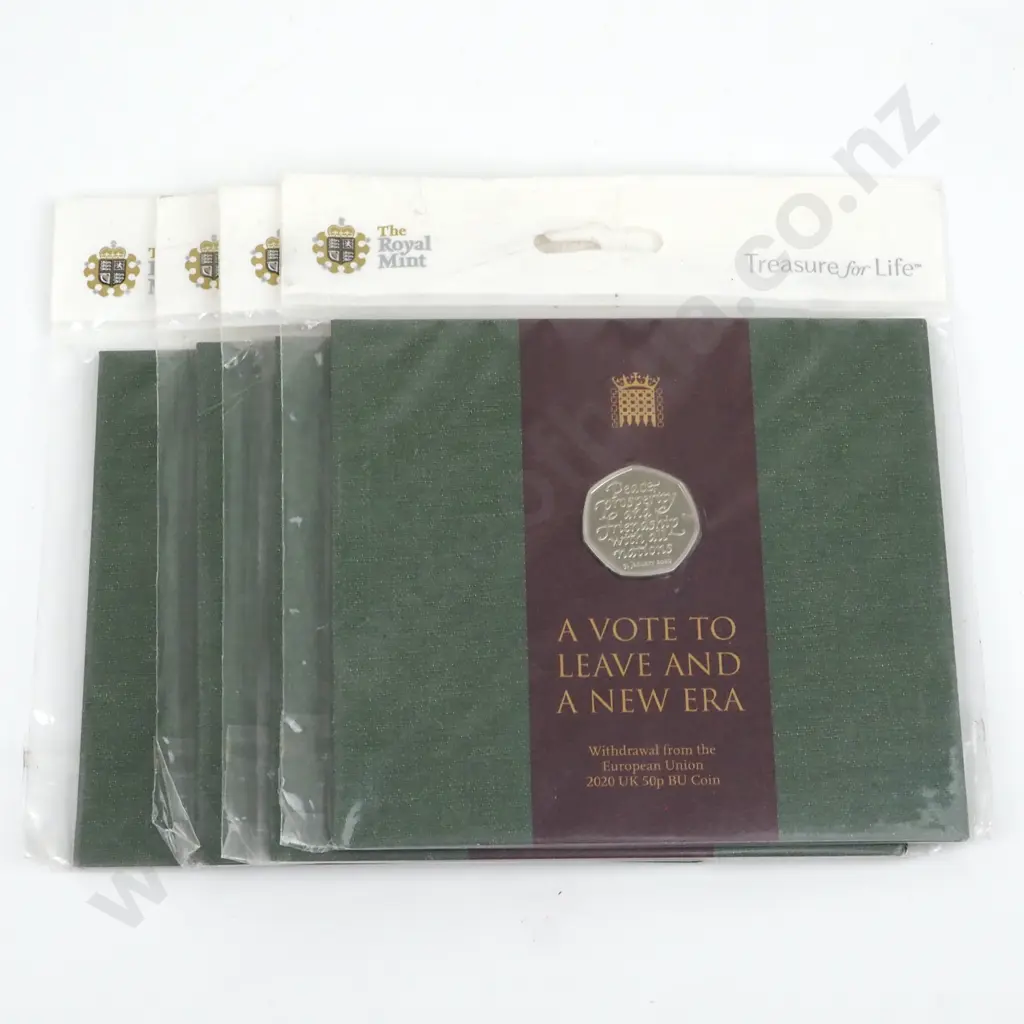 Four United Kingdom Uncirculated Vote to Leave And a New Era  Image 1++