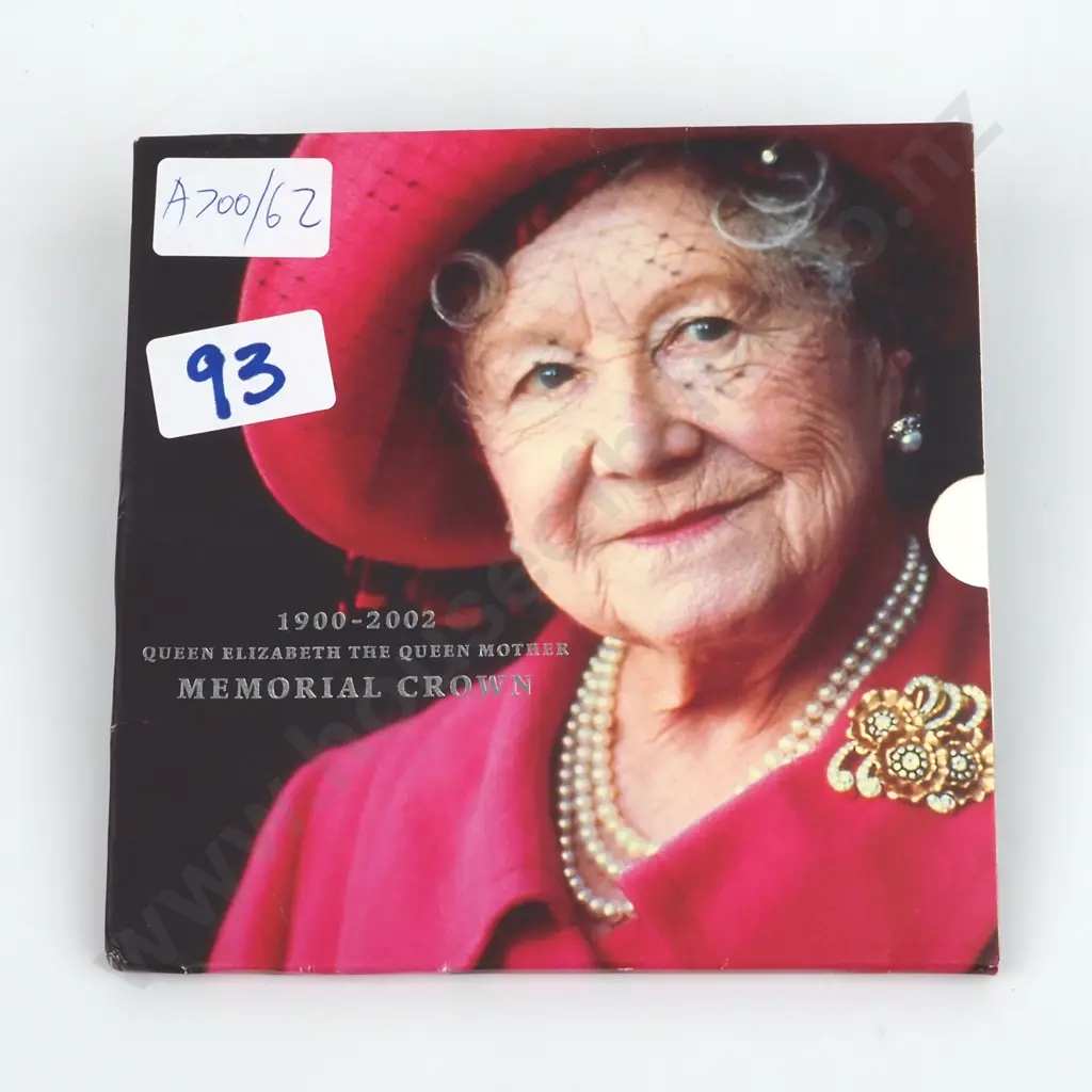 2002 United Kingdom Queen Mother Memorial Crown  Image 1++