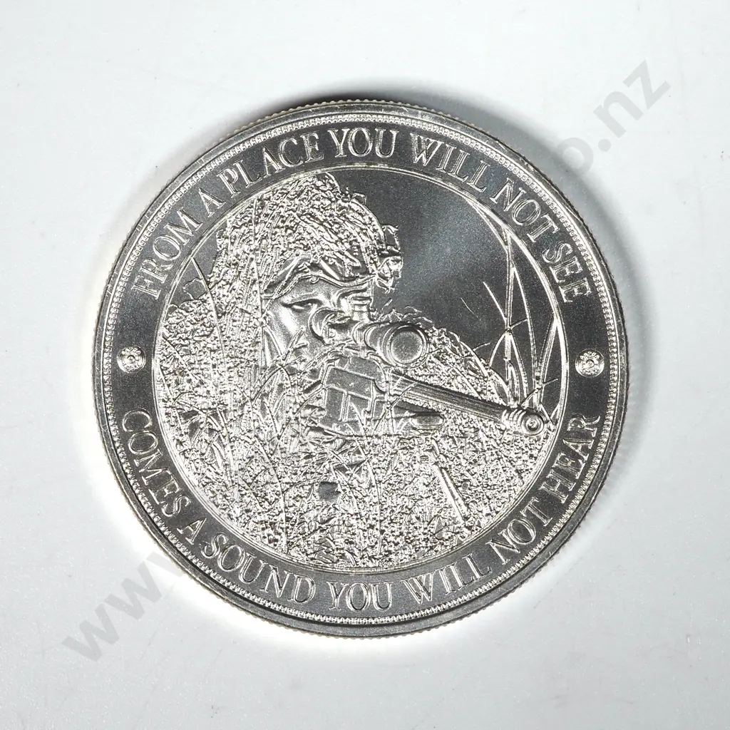 The Sniper 1 Ounce Fine Silver Coin Image 1++