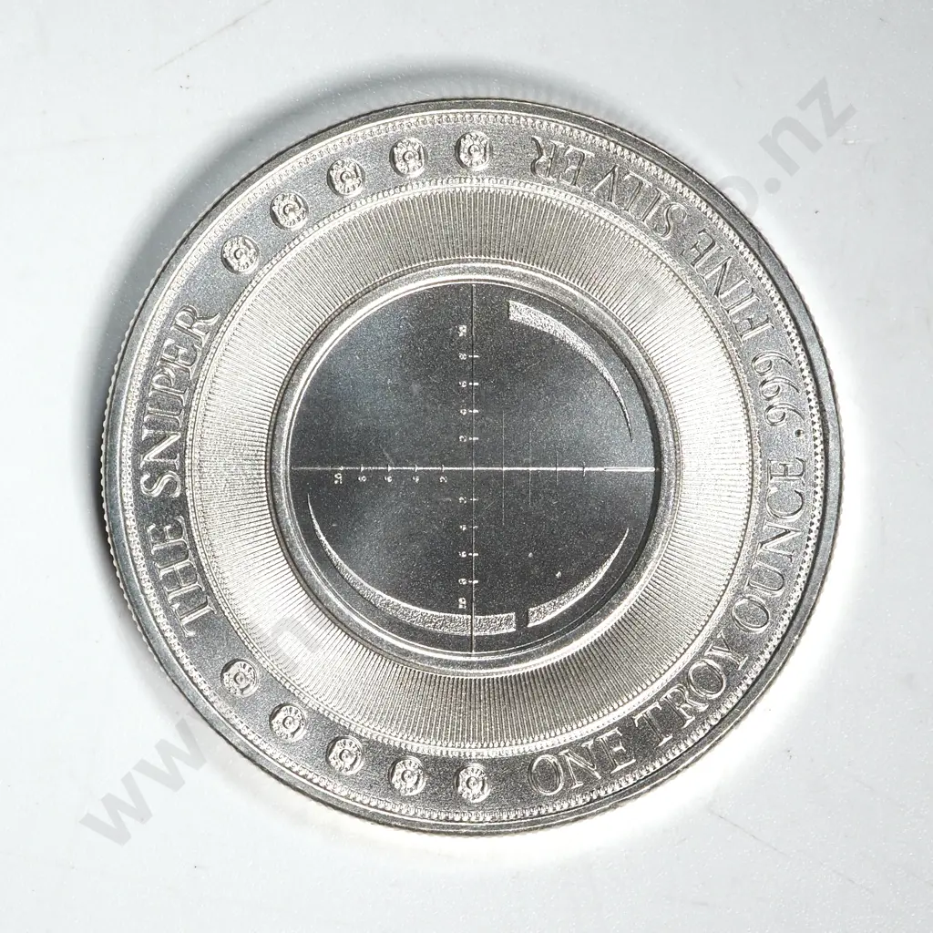 The Sniper 1 Ounce Fine Silver Coin Image 1++