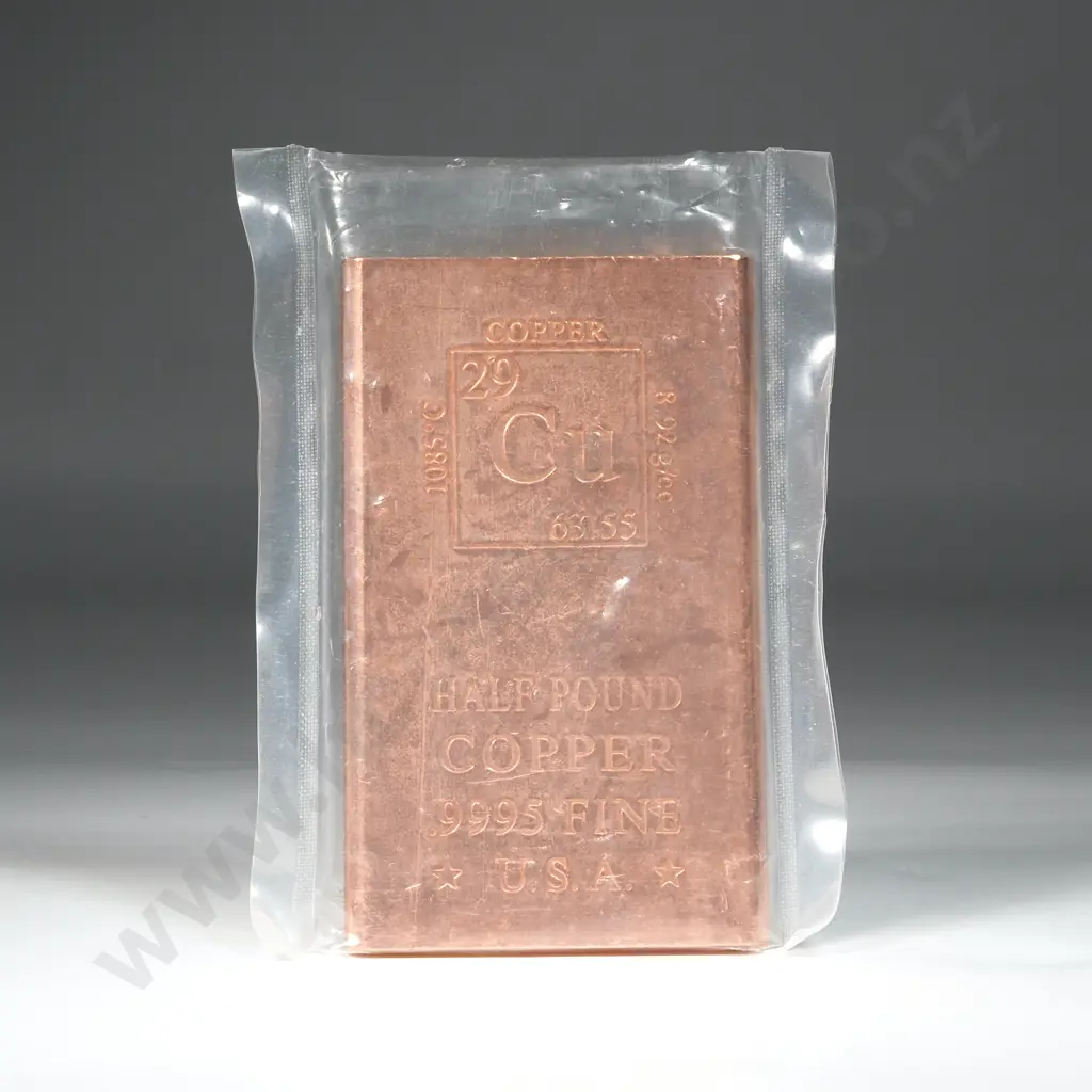 Half Pound Copper Bar Image 1++