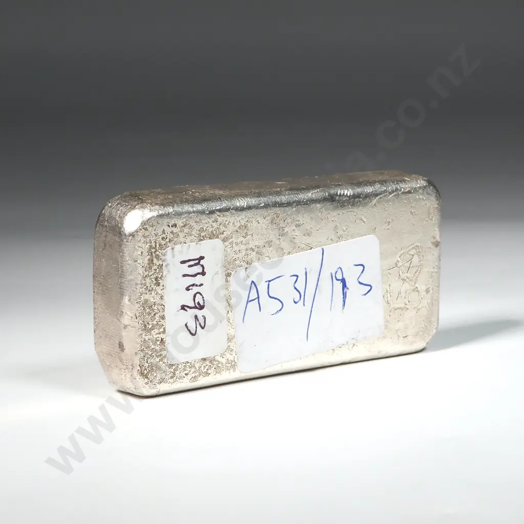 10 Ounce Pure Silver Bar - Brand Mark Removed Image 1++