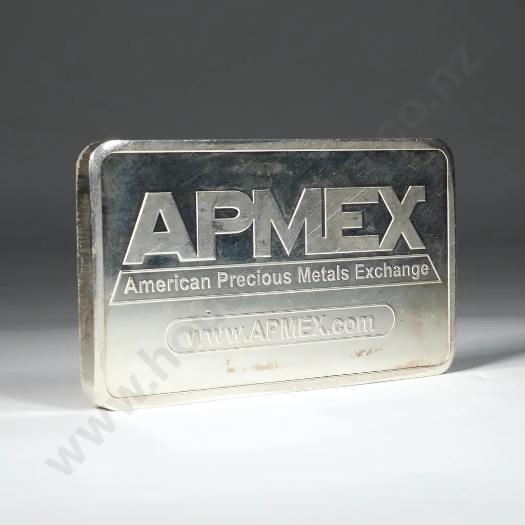 APMEX 10 Ounce Fine Silver Bar Image 1++