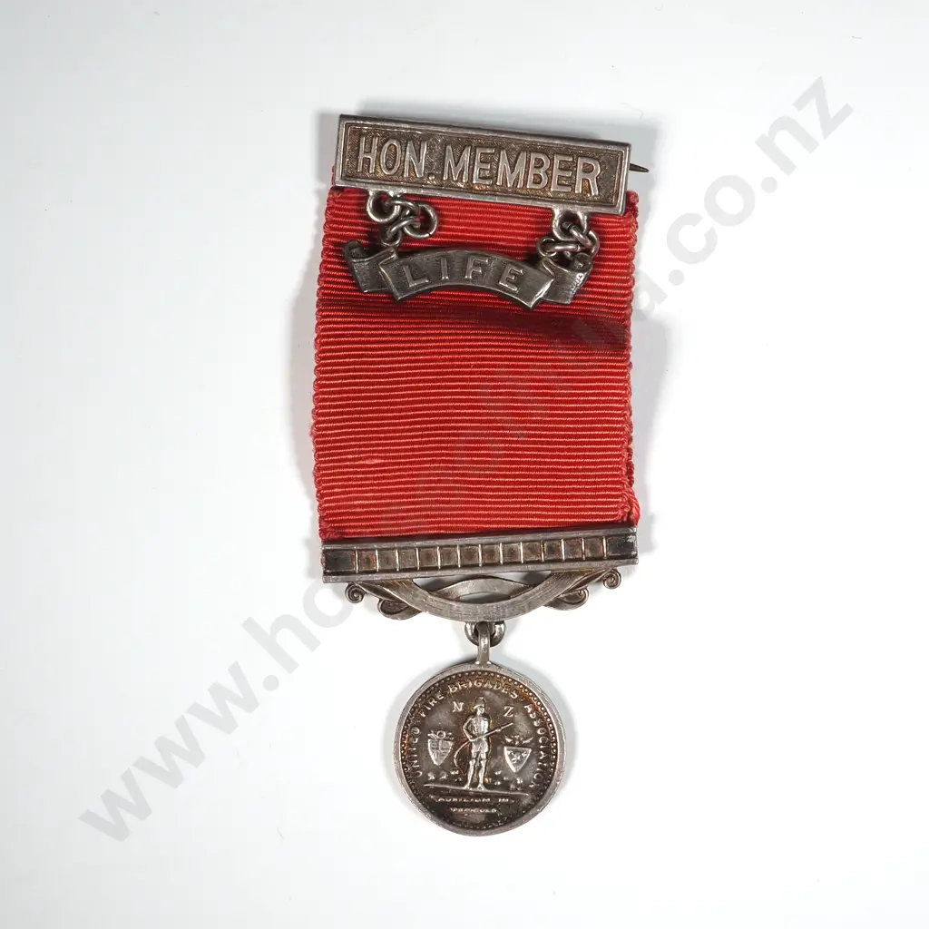 1979 Napier Fire Medal to G Drieberg Image 1++