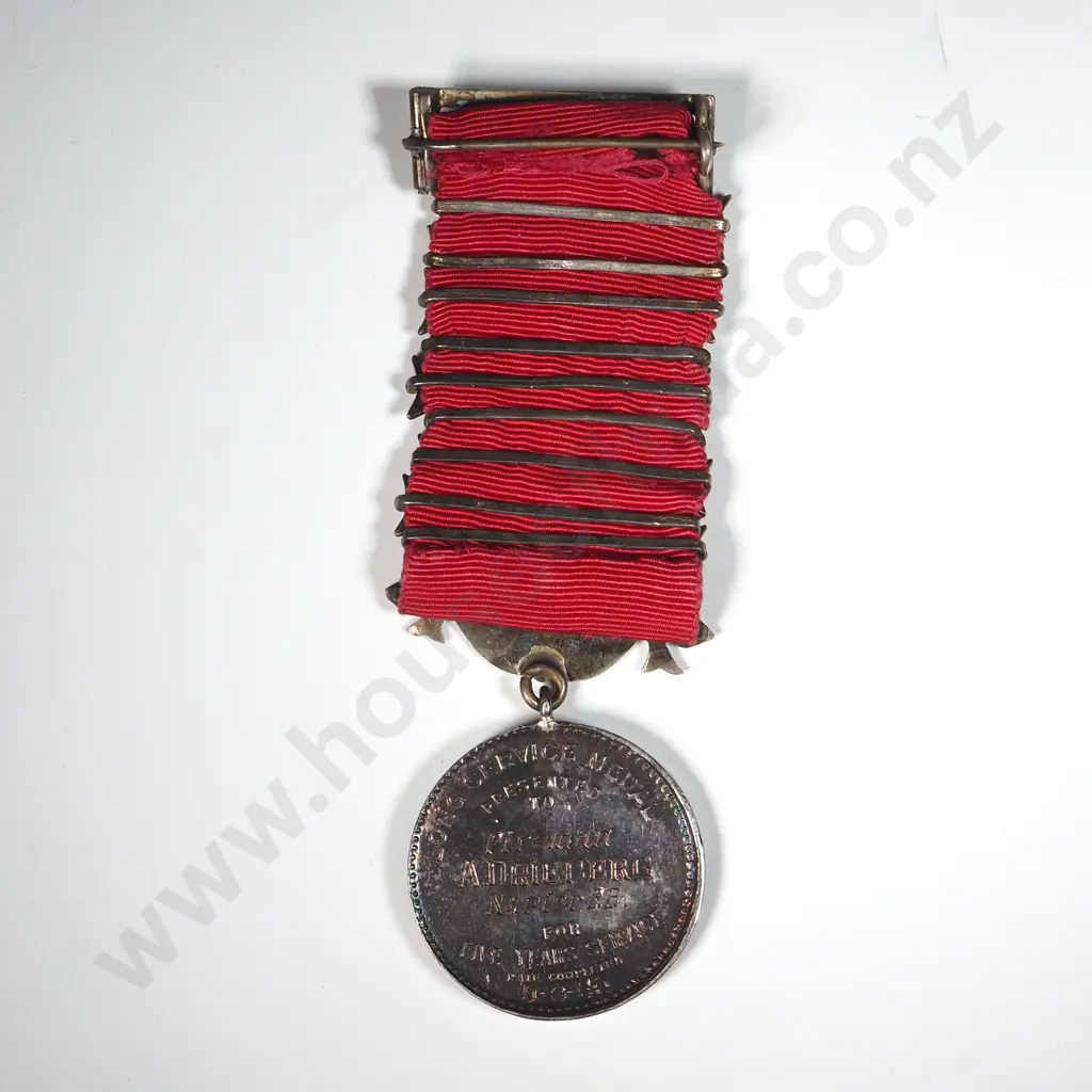 1959 Napier UFBA Medal to A Driberg w 9 Silver Two Year Bars Image 1++