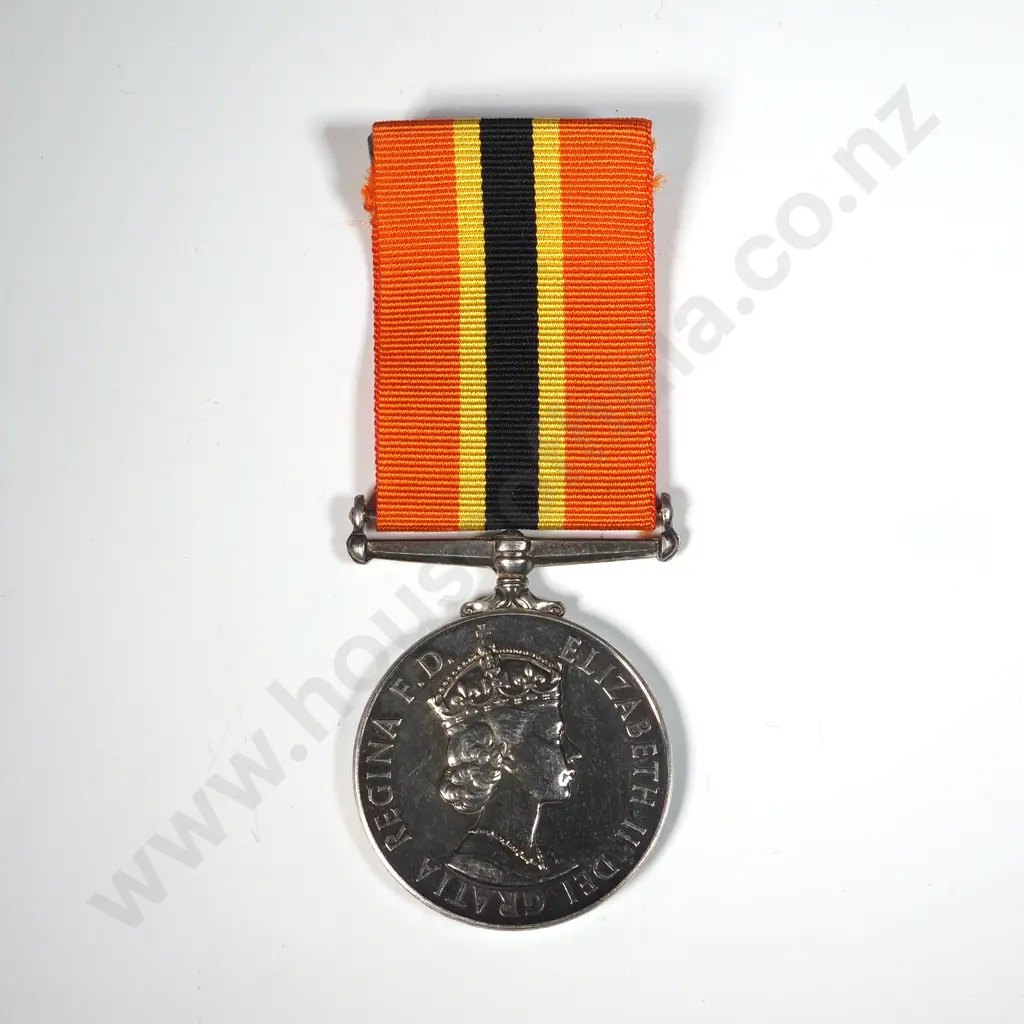 Sterling Silver New Zealand Fire Brigade LSGC Medal to W J Gilchrist: 42.12 Grams Image 1++