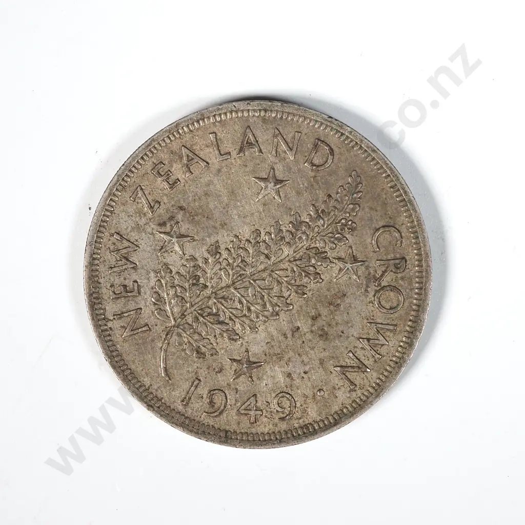 1949 New Zealand Crown  Image 1++