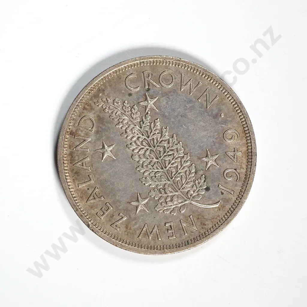 1949 New Zealand Crown  Image 1++
