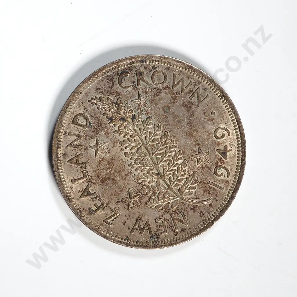 1949 New Zealand Crown  Image 1++