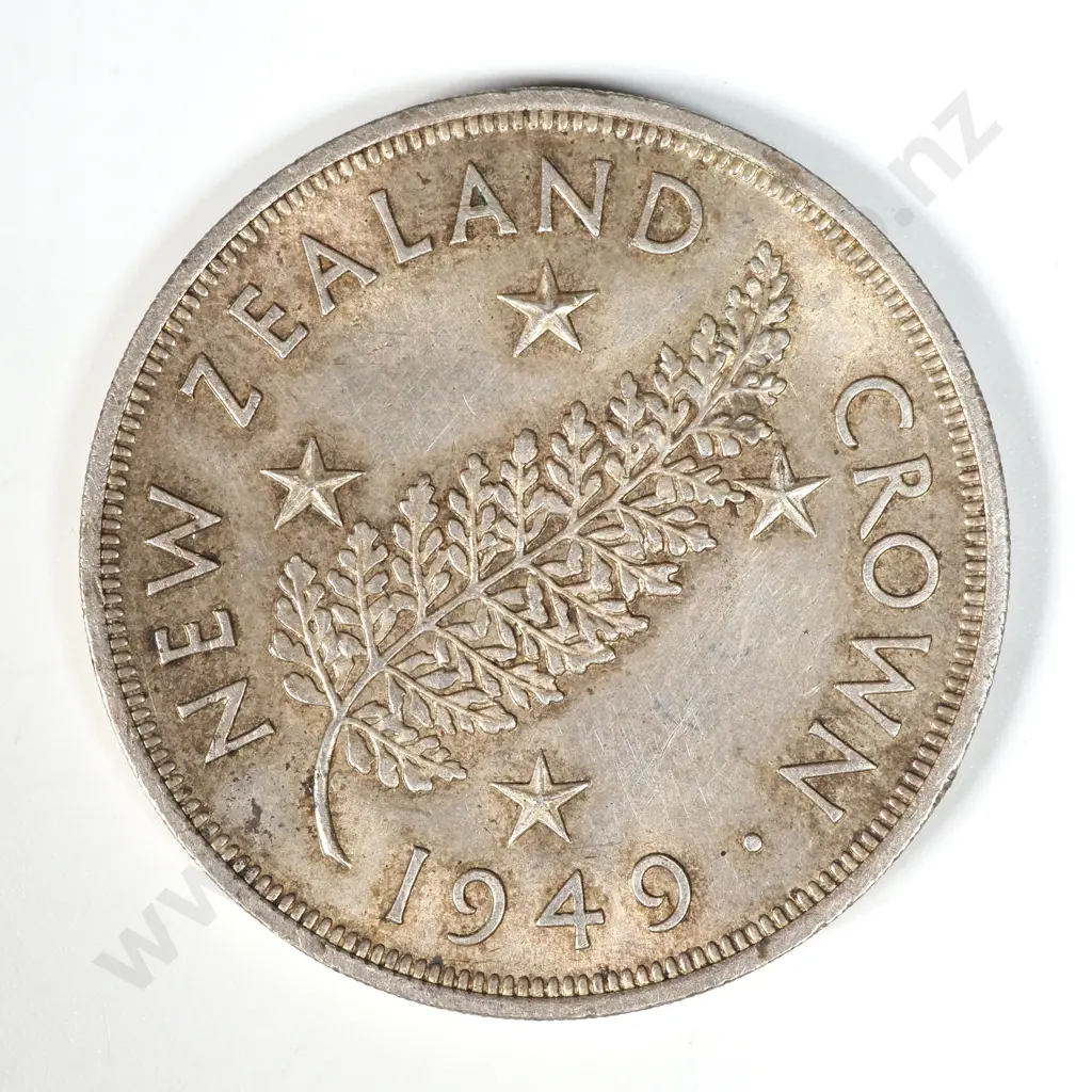 1949 New Zealand Crown Image 1++