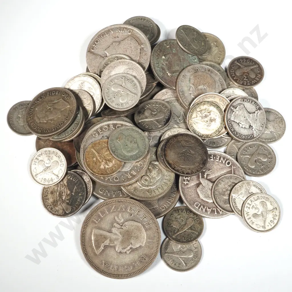 259.9 Grams of 50% Silver Coinage  Image 1++