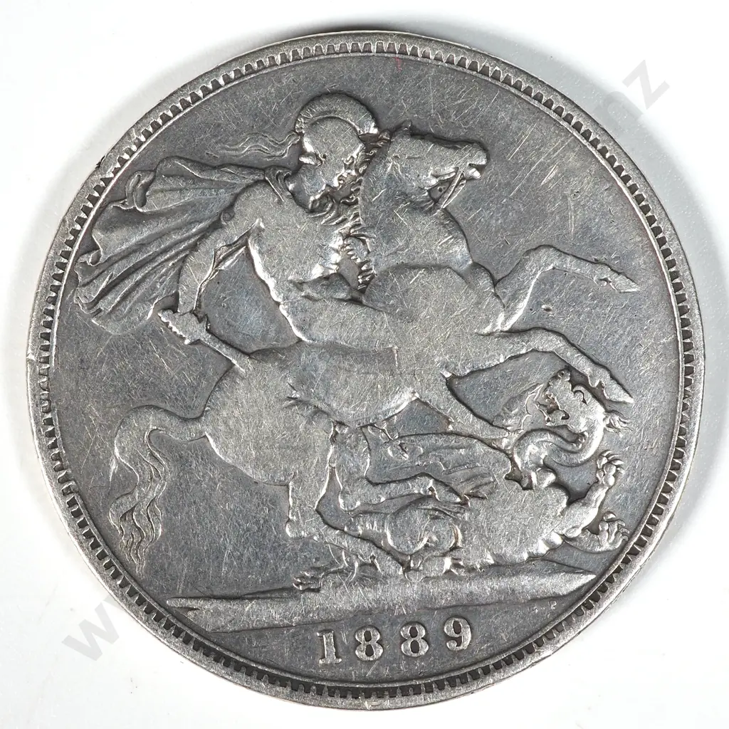1889 United Kingdom Crown  Image 1++