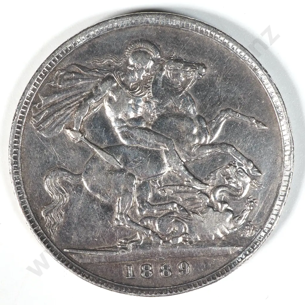 1889 United Kingdom Crown Image 1++
