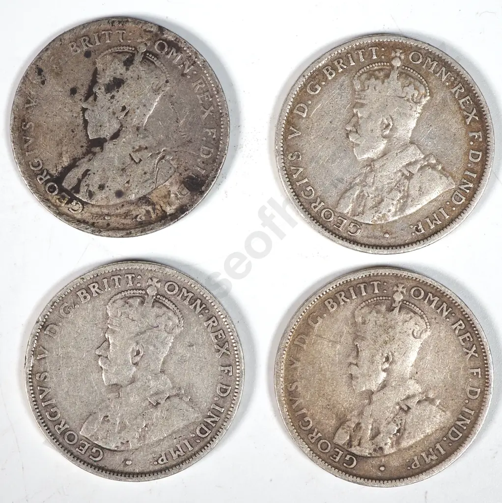 1914/15/25/26 Australian Florins  Image 1++