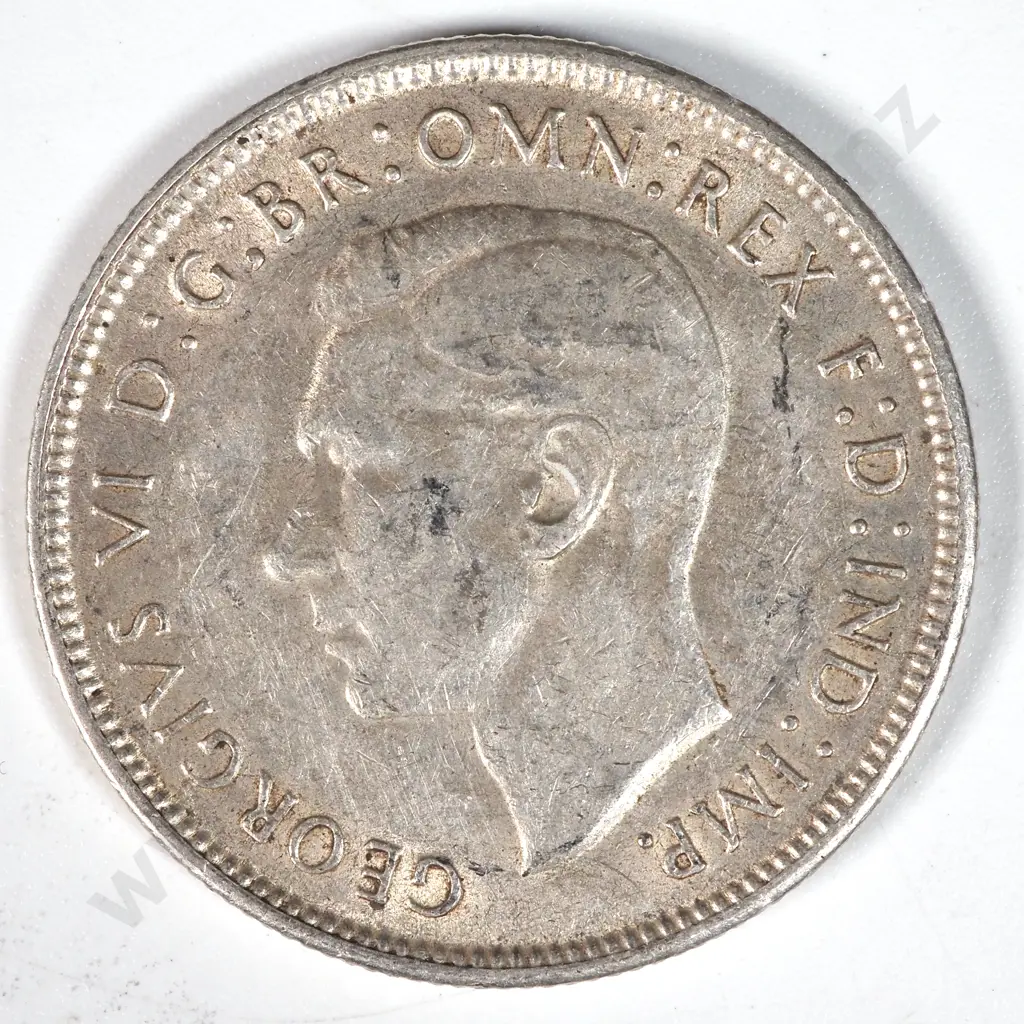 1944 Australia Florin - Better Grade Image 1++