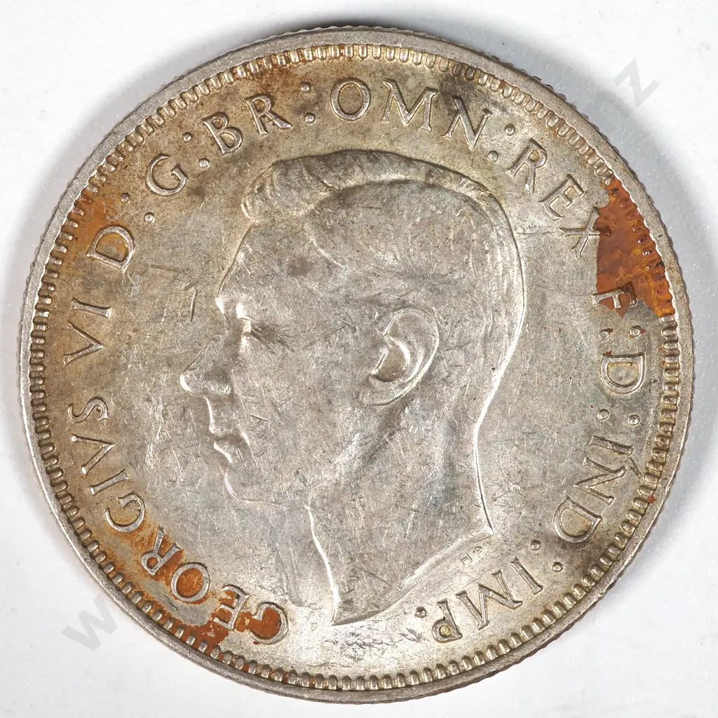 1938 Australia Florin - Some Mint Lustre Image 1++