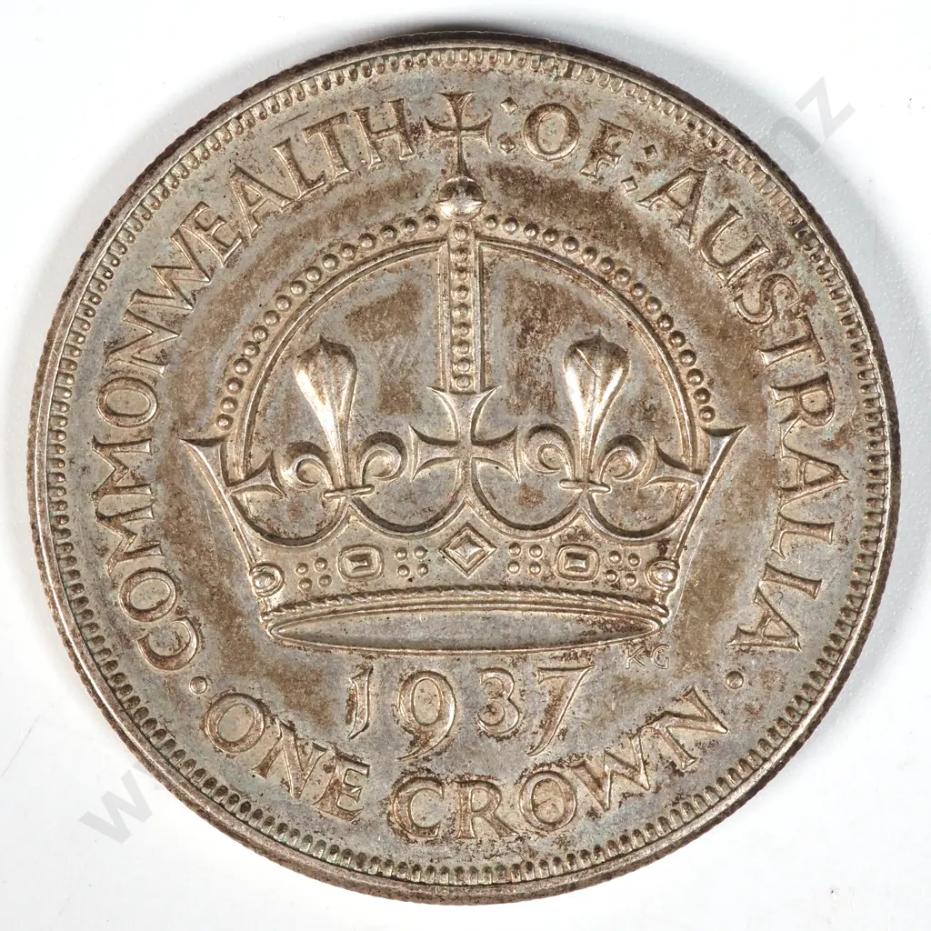 1937 Australia Crown  Image 1++