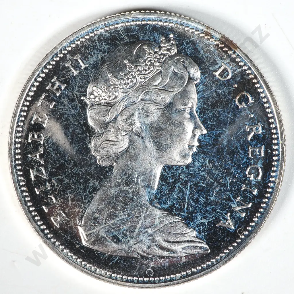 1966 Canada Silver One Dollar Proof Coin  Image 1++