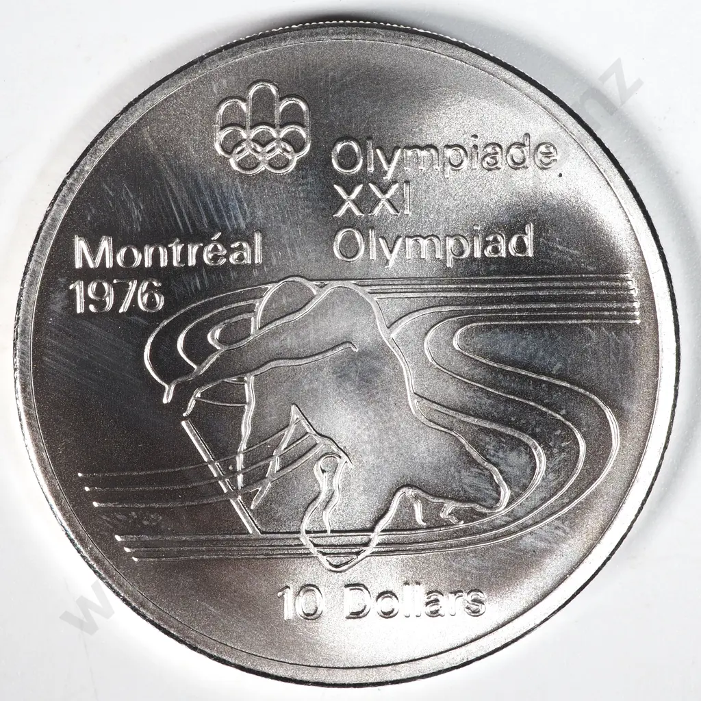 1976 Canada Silver $10 Coin - ASW 44.95 Grams  Image 1++