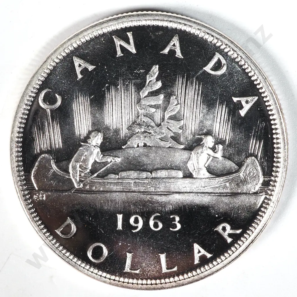 1963 Canada Silver One Dollar Proof Coin  Image 1++
