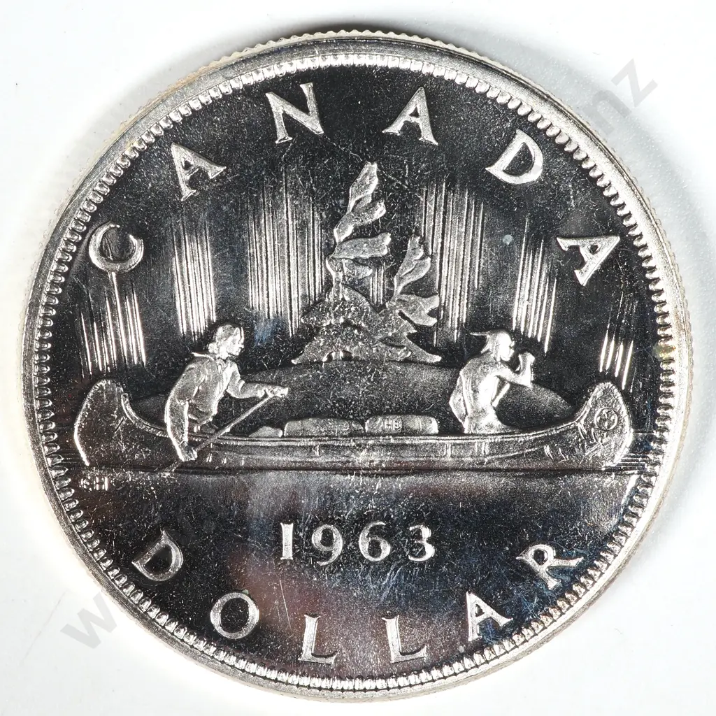 1963 Canada Silver One Dollar Proof Coin  Image 1++