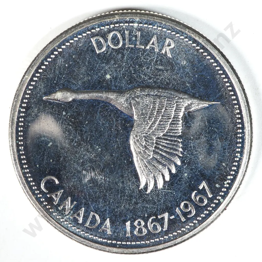 1967 Canada Silver One Dollar Proof Coin  Image 1++