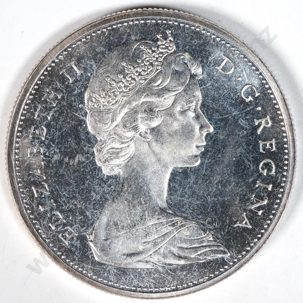 1965 Canada Silver One Dollar Proof Coin  Image 1++