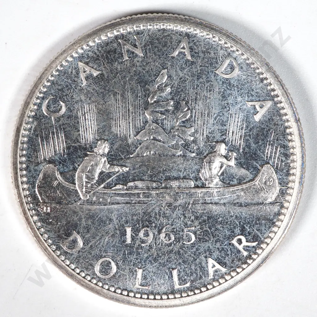 1965 Canada Silver One Dollar Proof Coin  Image 1++