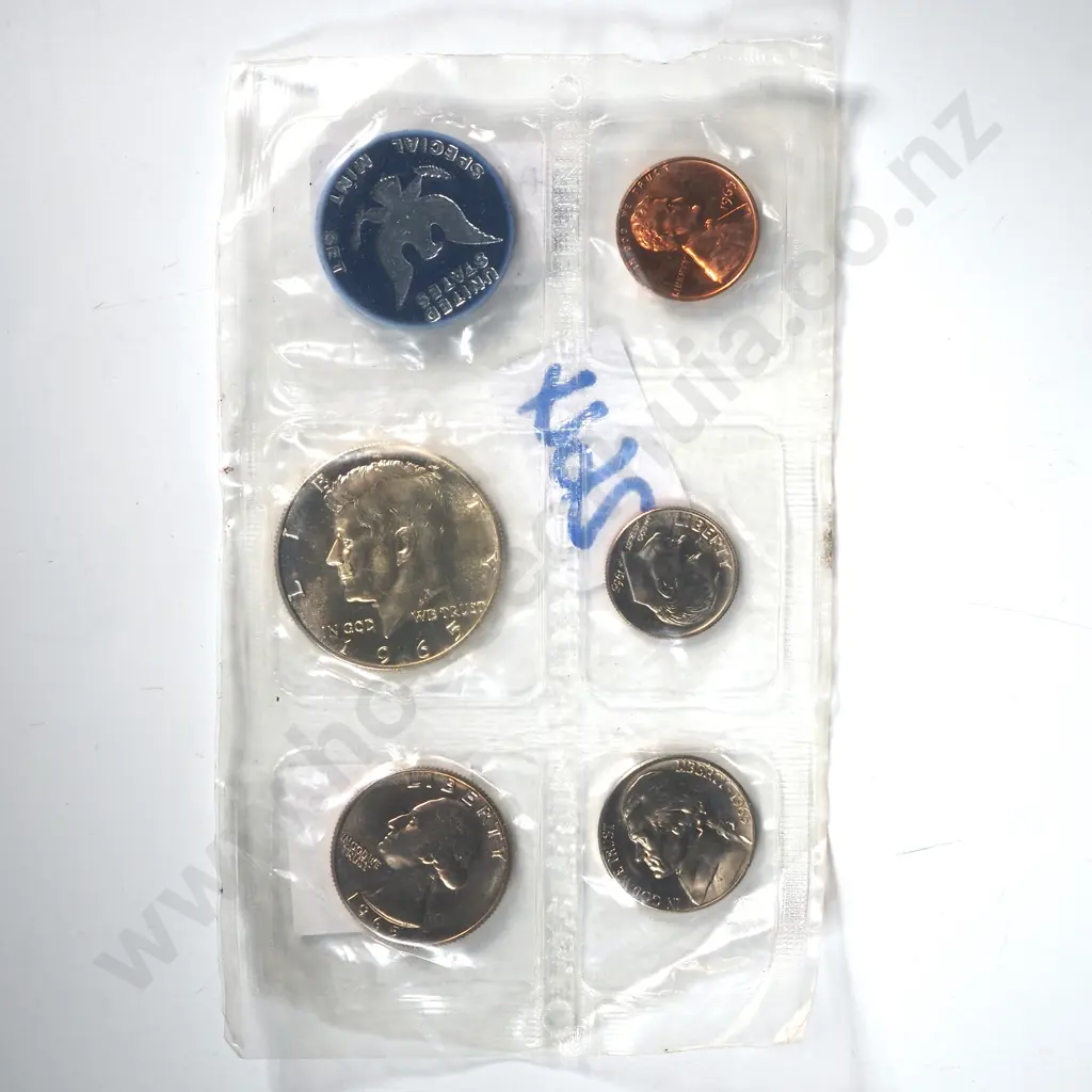 1965 Denver Mint USA  Special Mint Set Image 1++