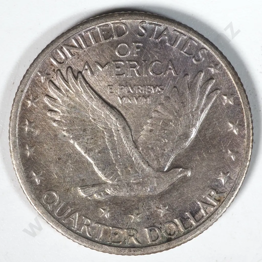 1918 United States of America Liberty Quarter  Image 1++