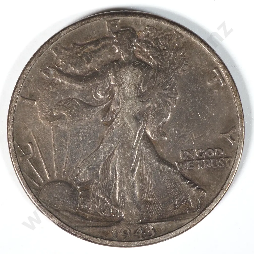 1943 Half Dollar  Image 1++