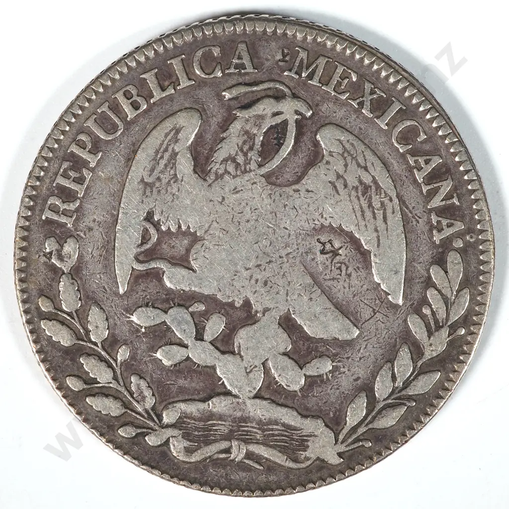 1880 Mexcio ZS JS 8 Reales  Image 1++