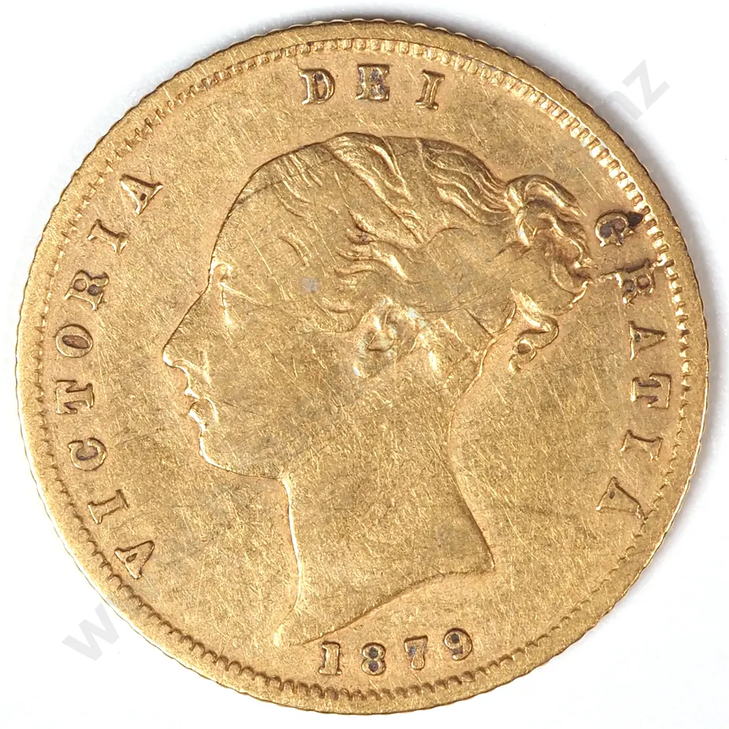 1879 Half Sovereign  Image 1++