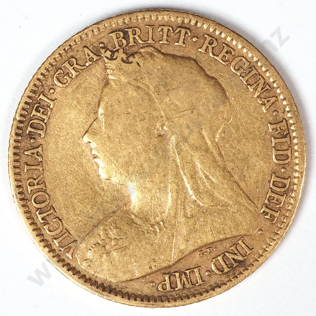 1897 Sydney Half Sovereign - Some Wear  Image 1++