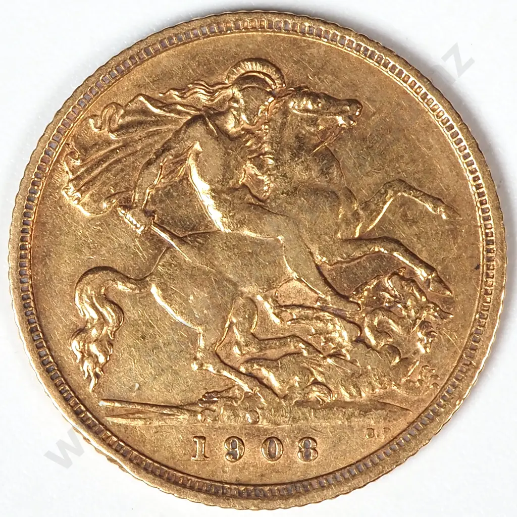 1903 Sydney Half Sovereign  Image 1++