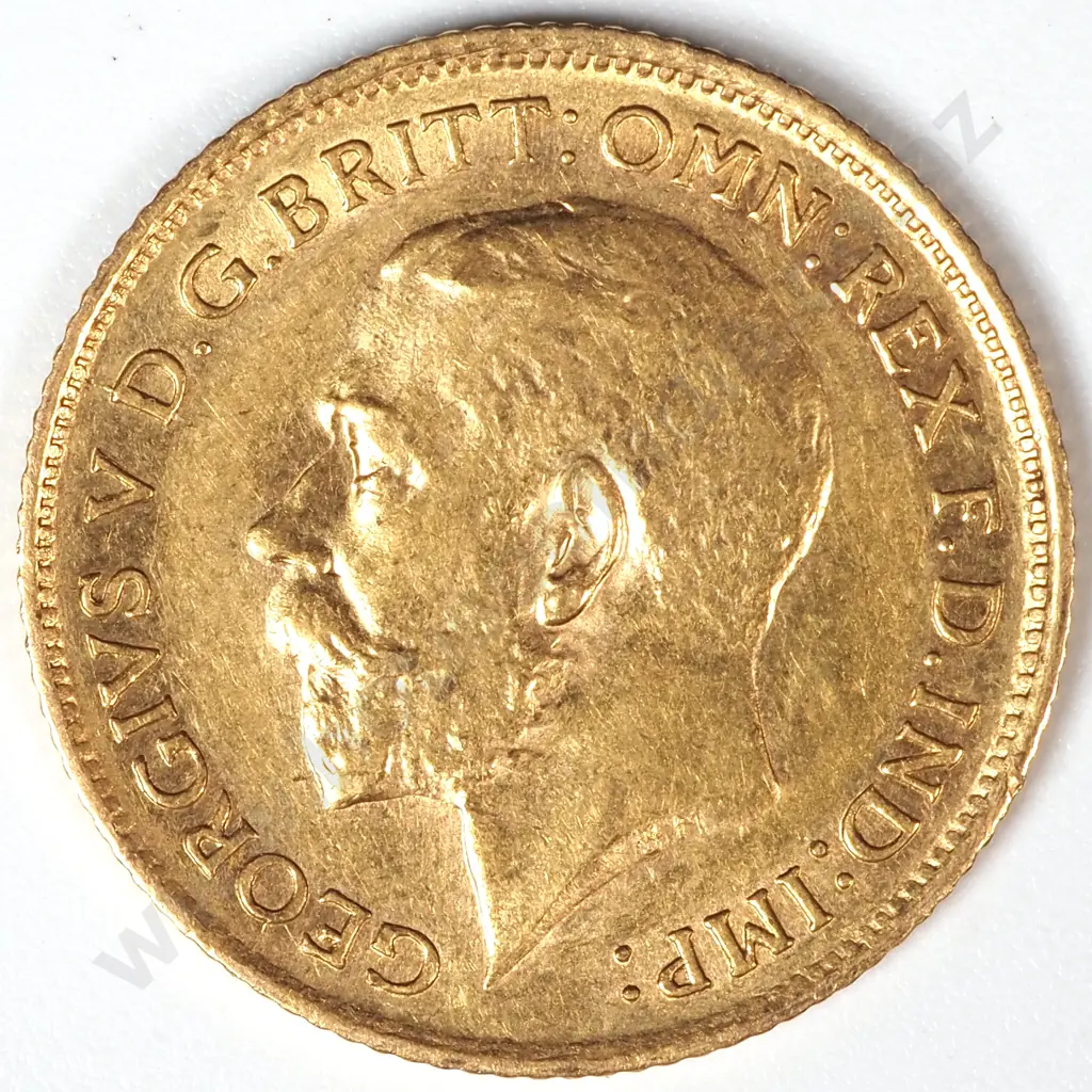 1912 Sydney Half Sovereign  Image 1++