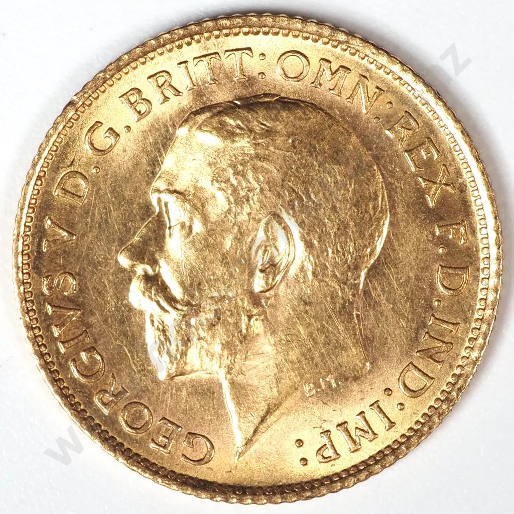 1915 Sydney Half Sovereign - AUNC Image 1++