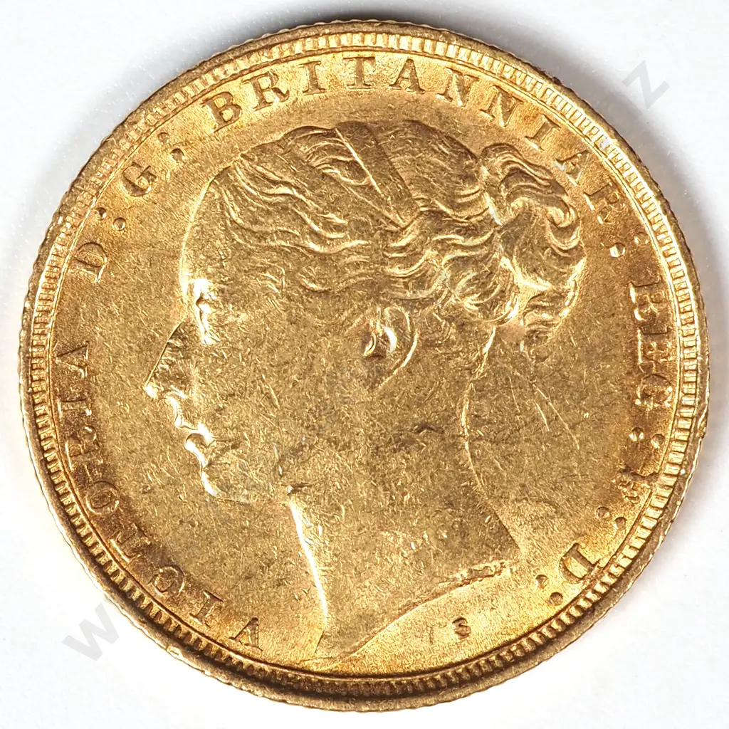 1883 Sydney Mint Full Sovereign Coin - Better Grade  Image 1++