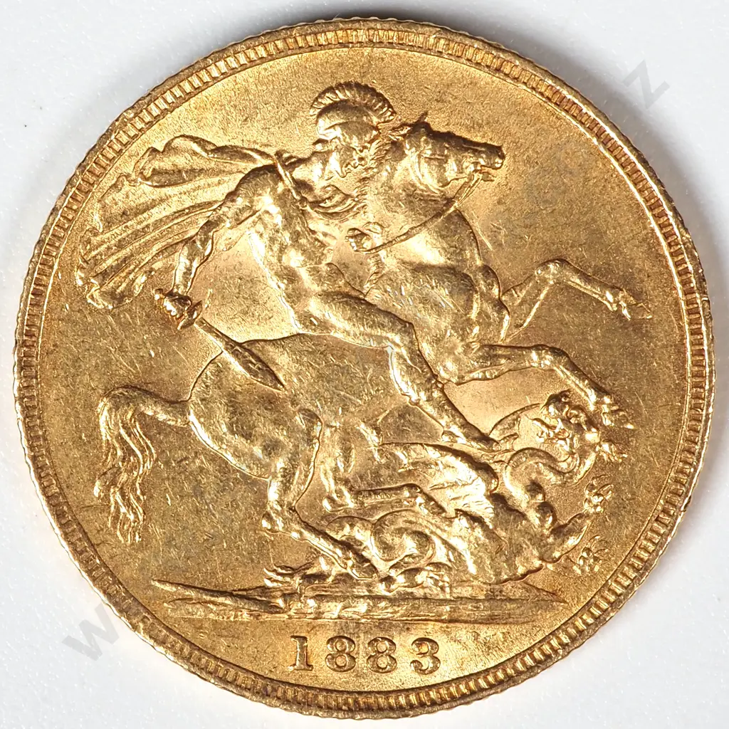 1883 Sydney Mint Full Sovereign Coin - Better Grade  Image 1++