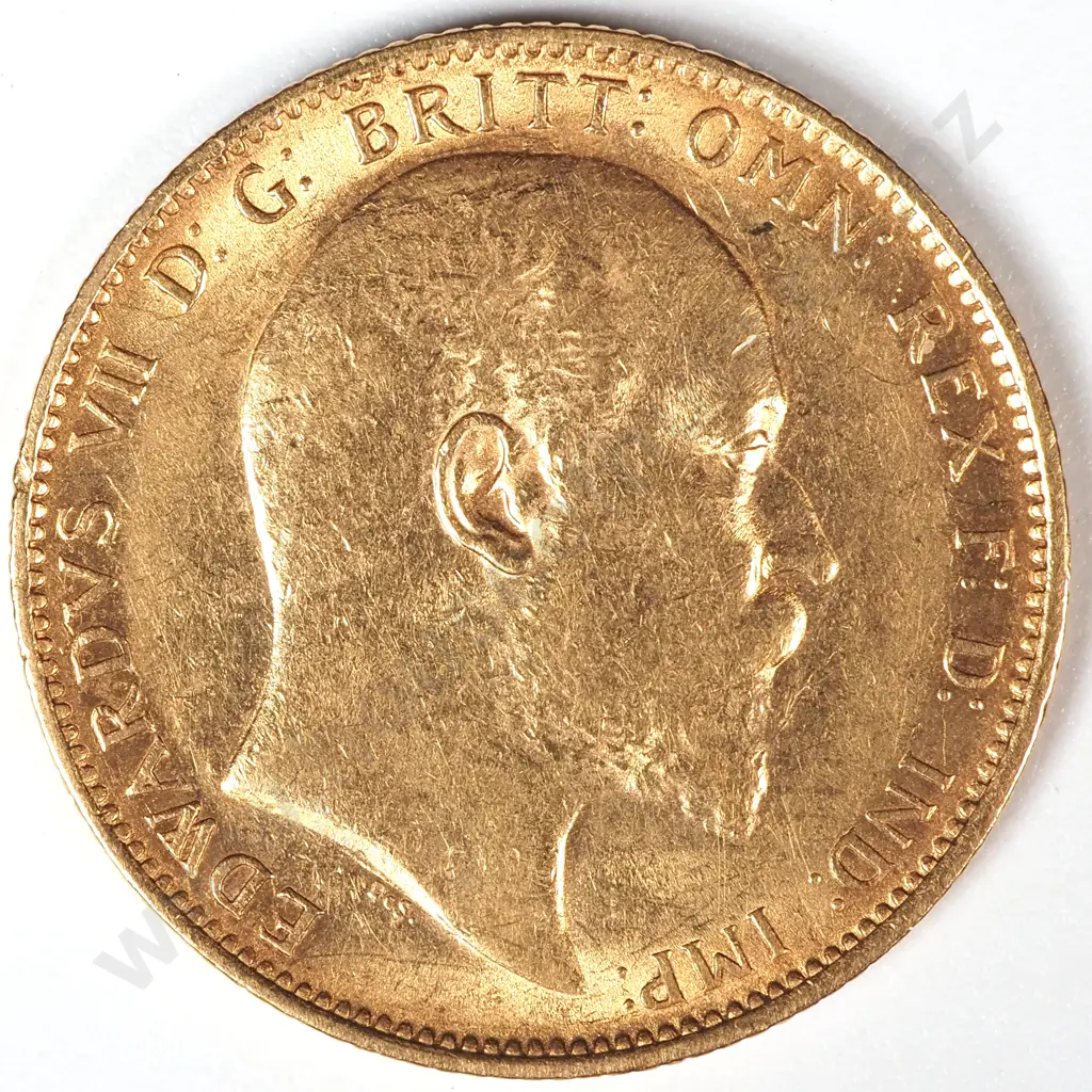 1906 Melbourne Mint Full Sovereign Gold Coin Image 1++