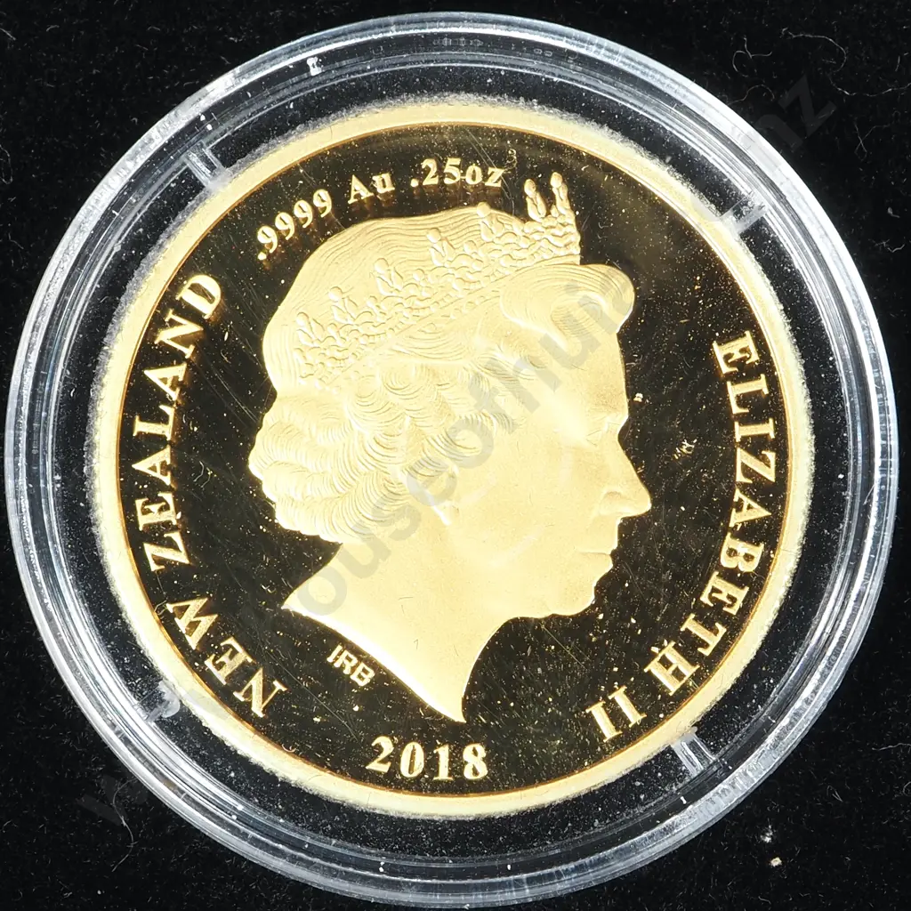 2018 Kiwi Gold 1/4 Ounce Proof Coin  Image 1++