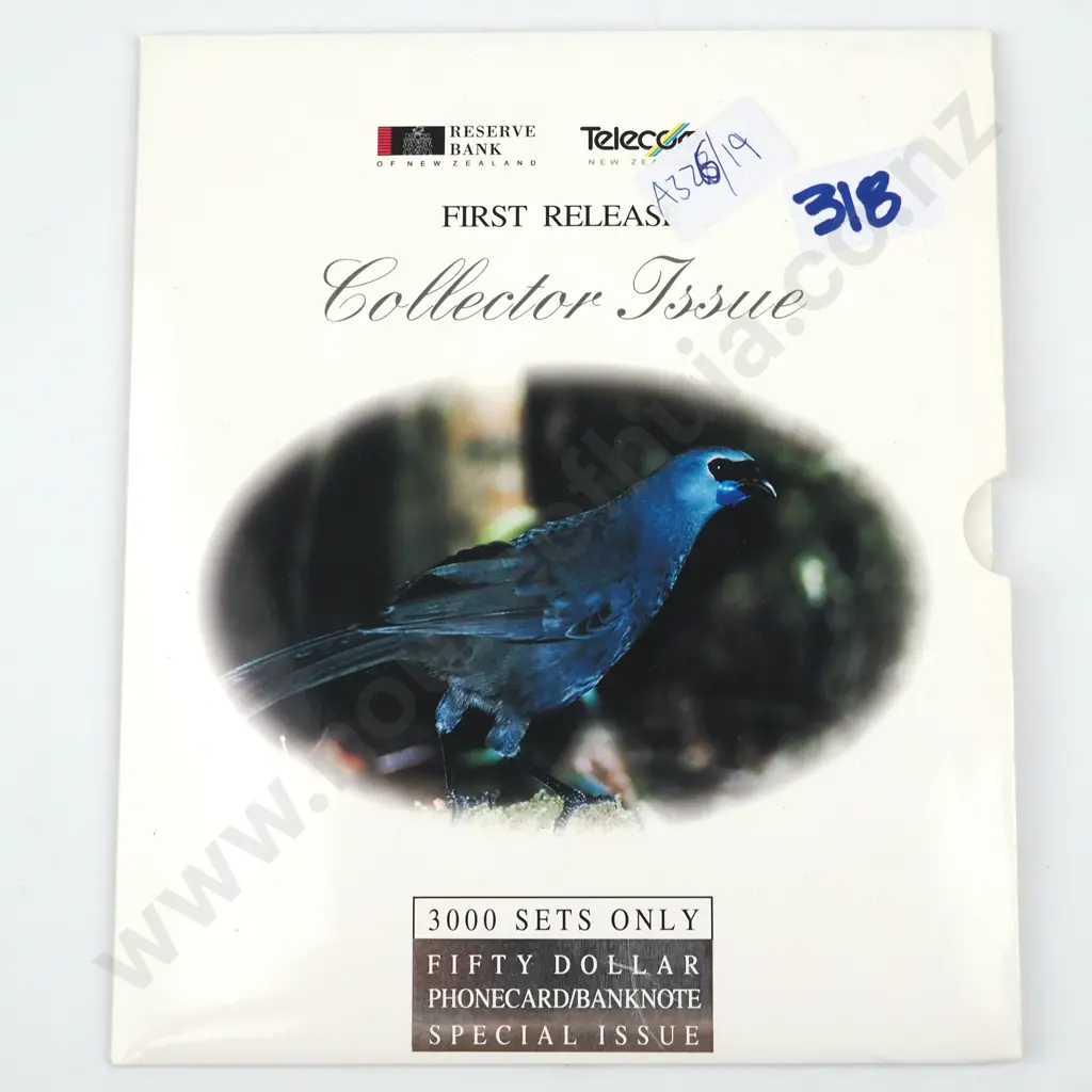 1995 Fifty Dollar Note & Fifty Dollar Phone Card Pack Image 1++