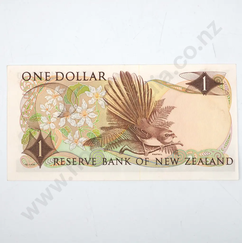 New Zealand One Dollar Hardie Banknote - AUNC  Image 1++