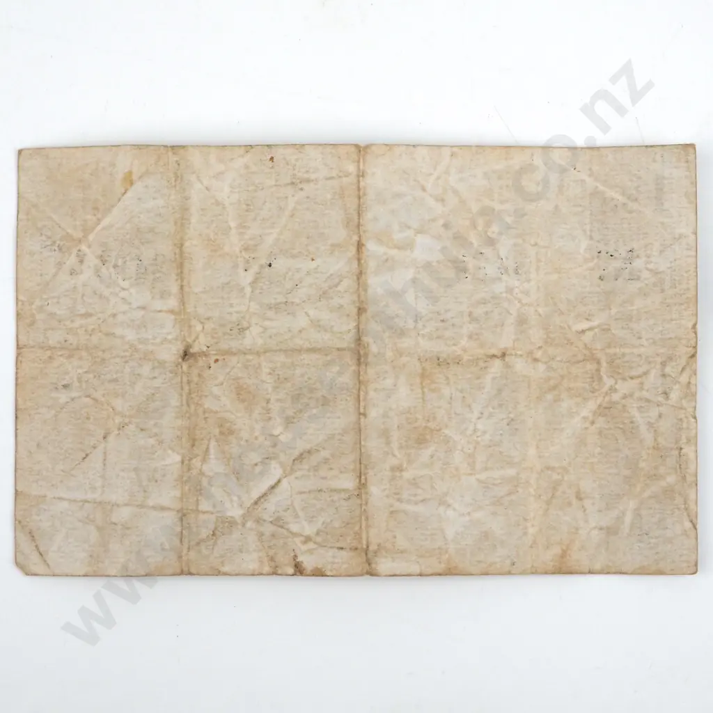 1942 Fiji One Shilling Banknote  Image 1++