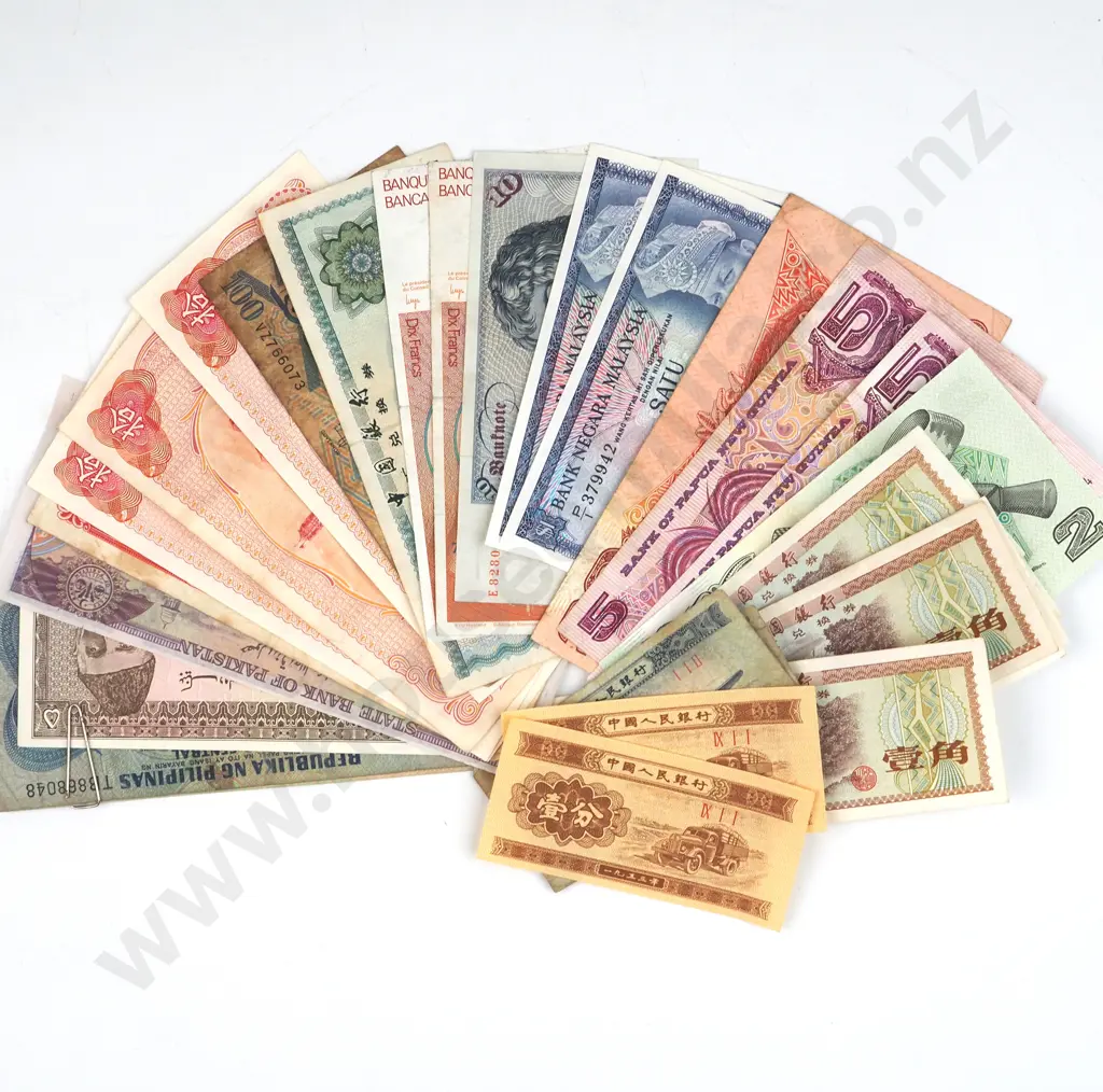 Assorted International Banknotes  Image 1++